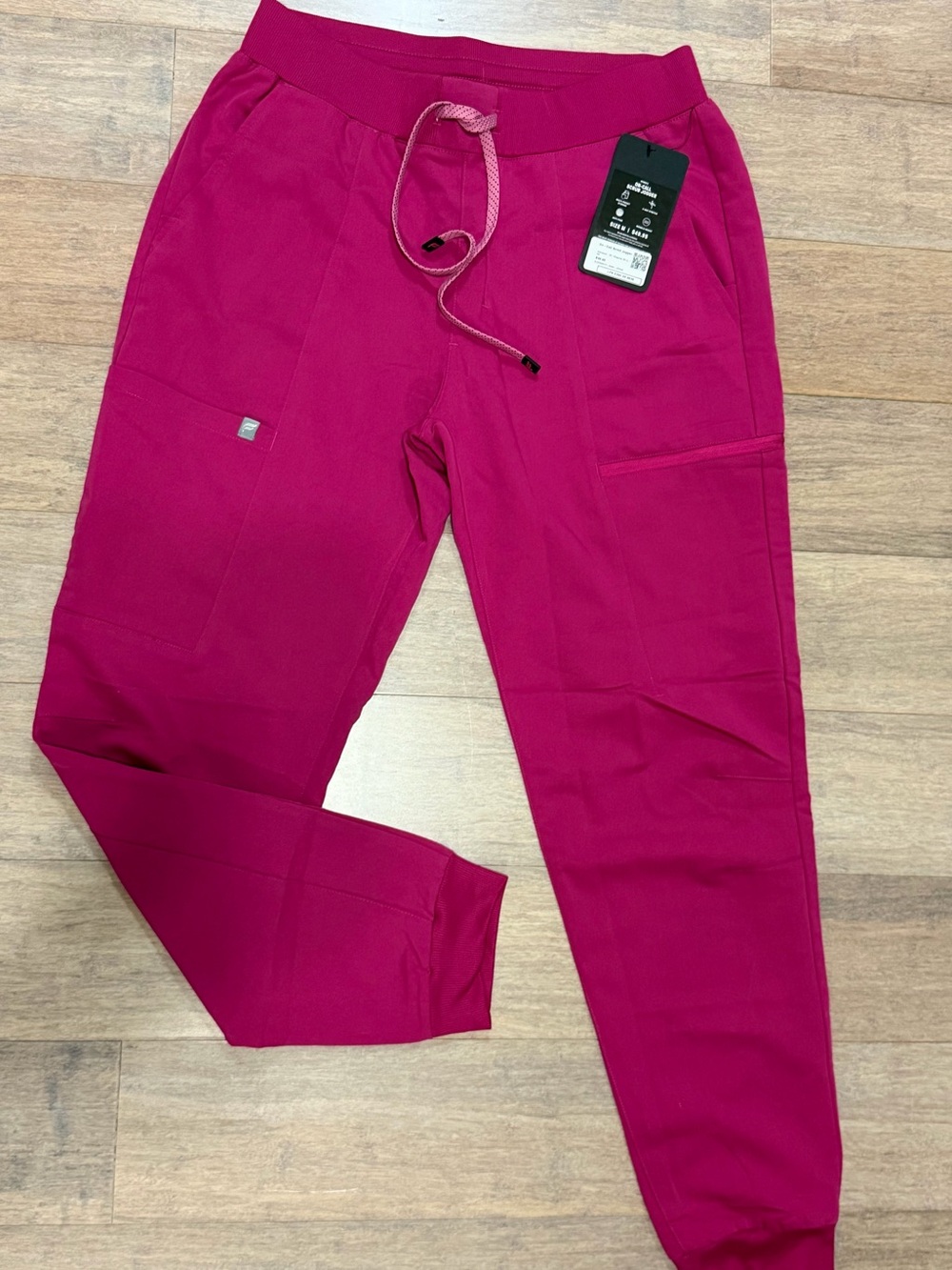 Fabletics Women’s  Jogger Pants in Fuchsia - Comfortable Drawstring Casual Pant